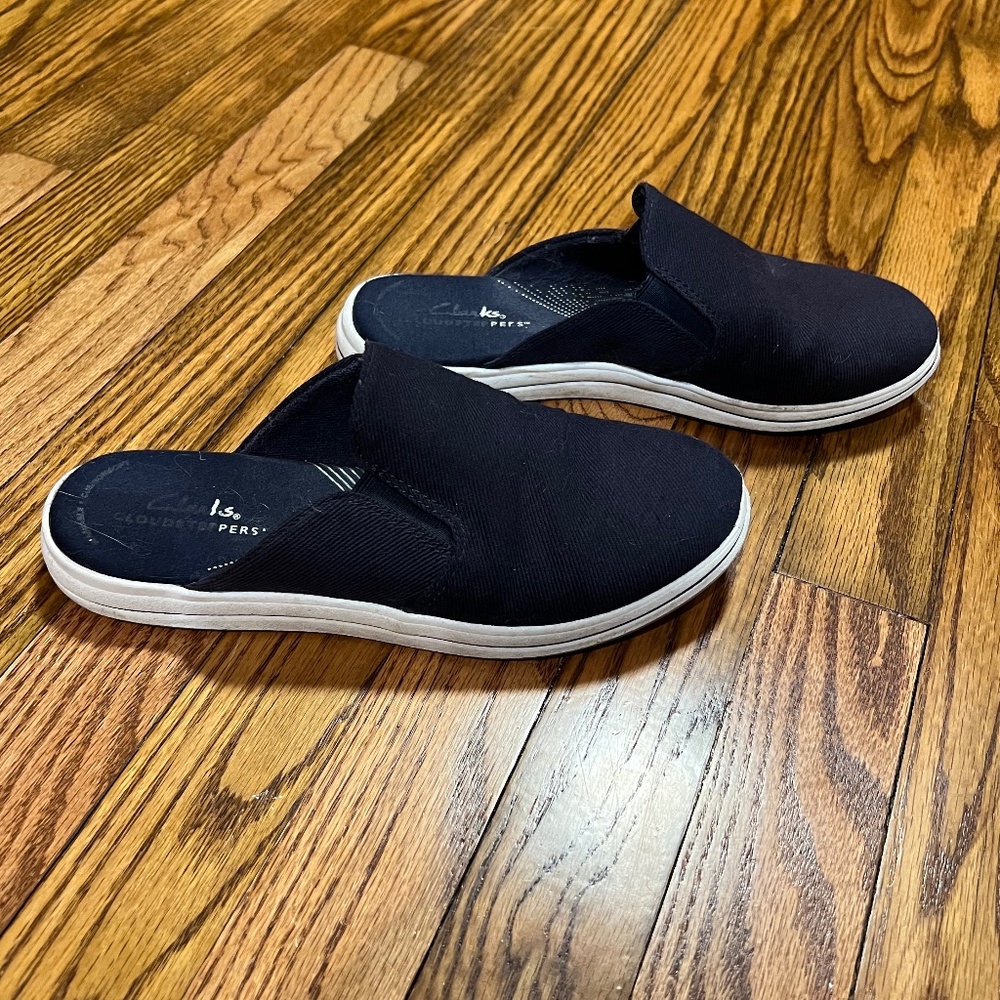 Clarks Cloudsteppers Breeze Shore slip-on shoes 7